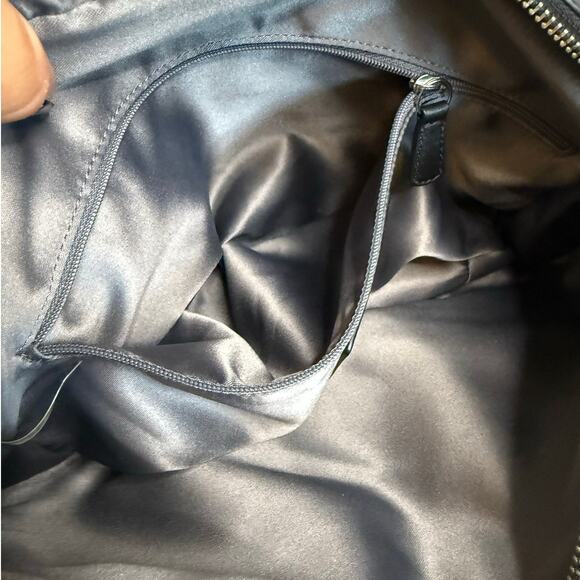 COACH Black Gray Kristin Signature Satchel Shoulder Bag - Picture 9 of 10